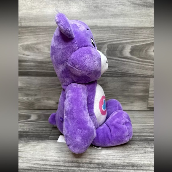 Care Bears Share Bear Plush Stuffed Animal Toy 2020 Purple Lollipops 13” - Picture 2 of 15